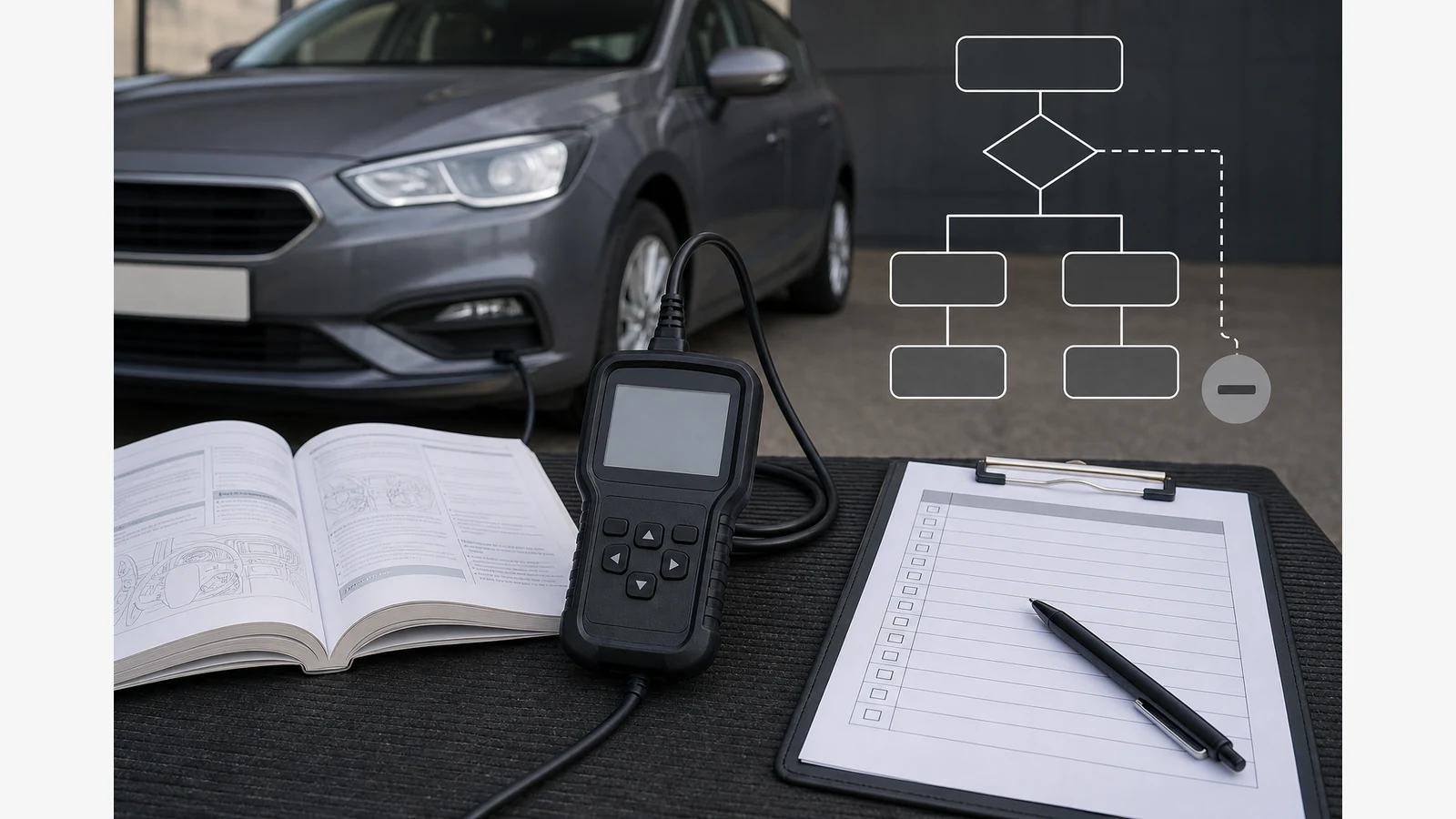 OBD reader checked against vehicle information after an N/A or unsupported message